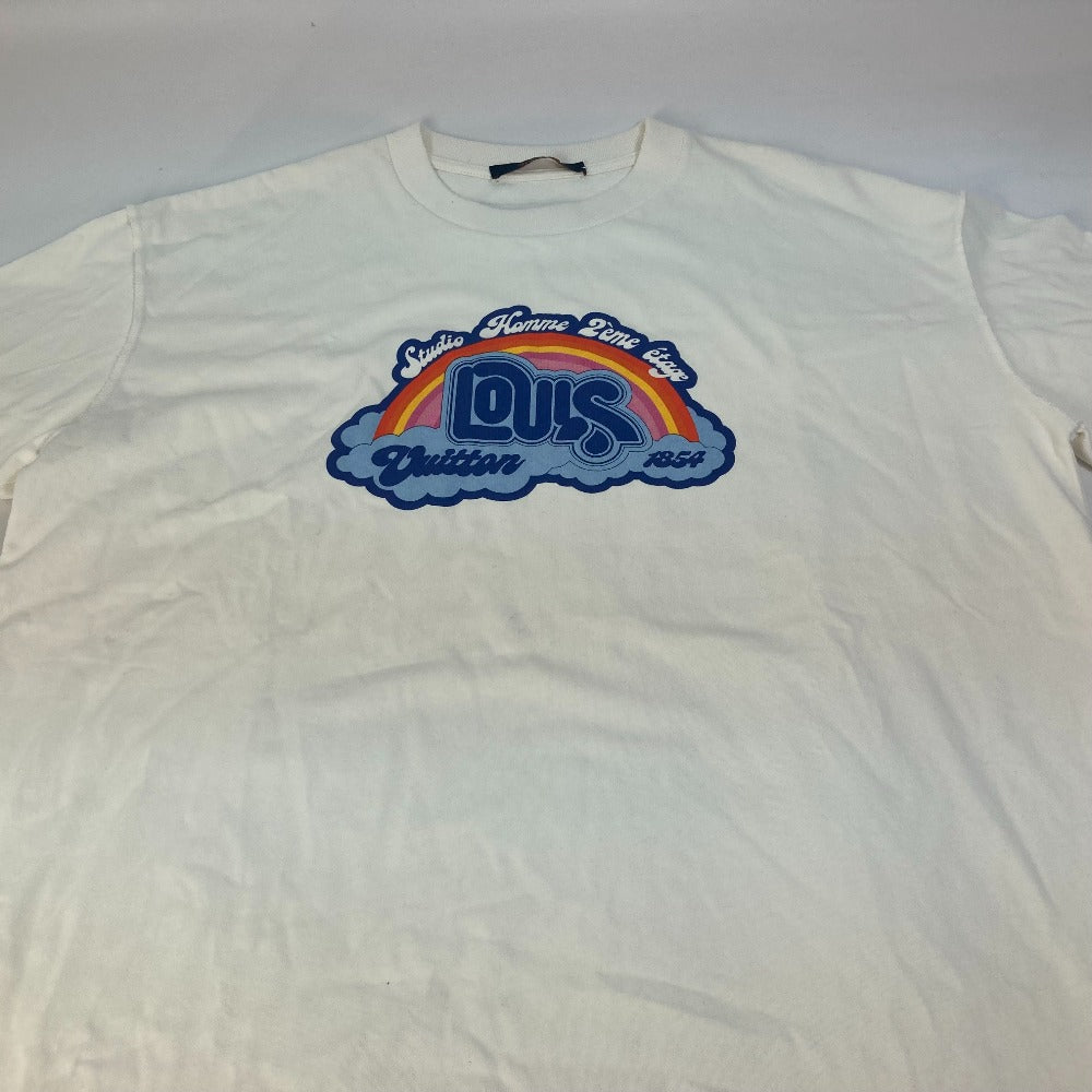 LOUIS VUITTON 1AB4UP 23SS レインボープリンテッドTシャツ アパレル トップス RM231 半袖Ｔシャツ コットン メンズ - brandshop-reference