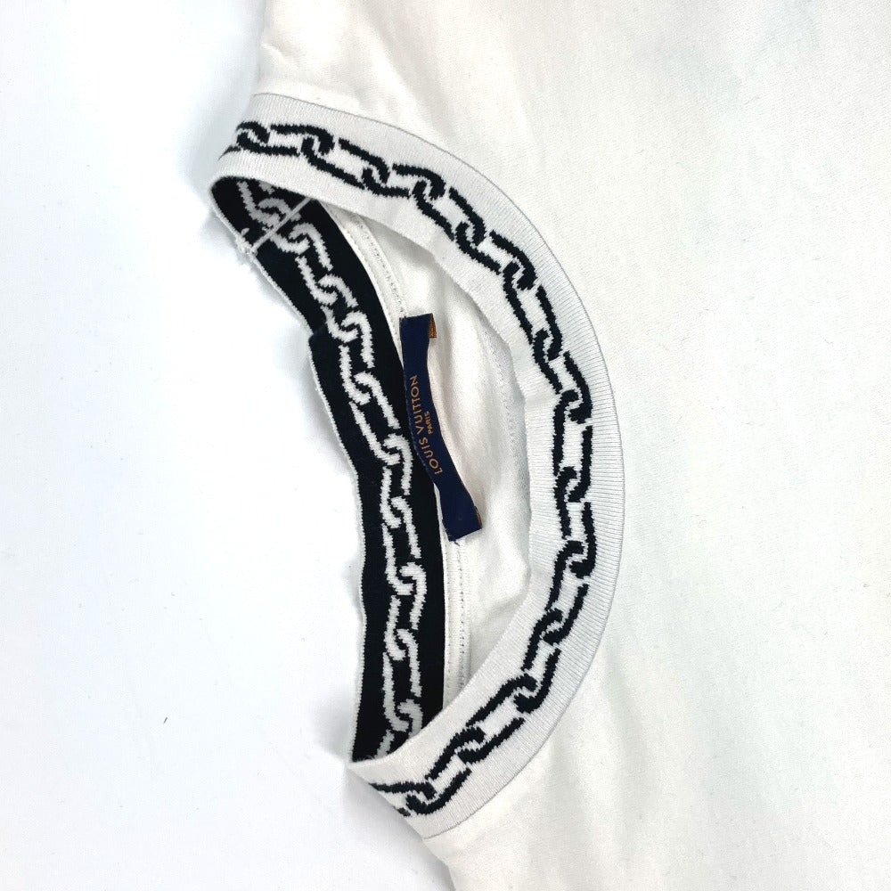 LOUIS VUITTON バイカラー ウィズチェーンジャガードリブカラー  トップス アパレル RM201M 半袖Ｔシャツ コットン メンズ - brandshop-reference