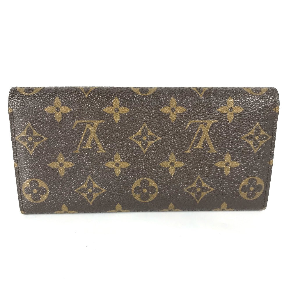 LOUIS VUITTON  M60136 モノグラム ポルトフォイユ・エミリー 2つ折り 長財布 モノグラムキャンバス レディース - brandshop-reference