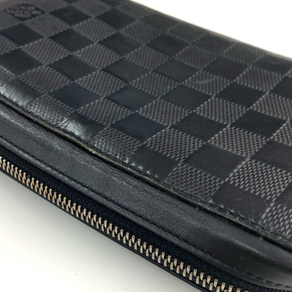 LOUIS VUITTON N61254 ダミエアンフィニ ジッピーXL ラウンド ...