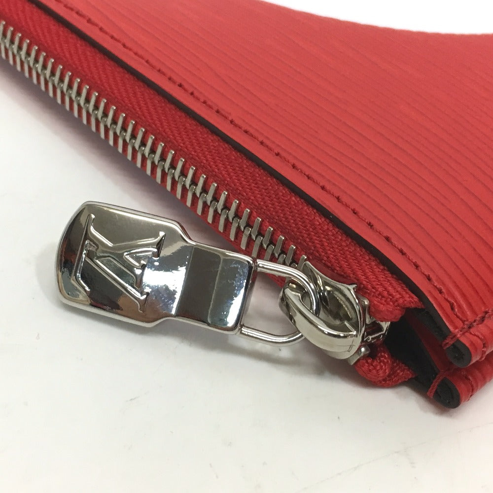 Louis Vuitton Red EPI Leather Jules Pochette Clutch Bag