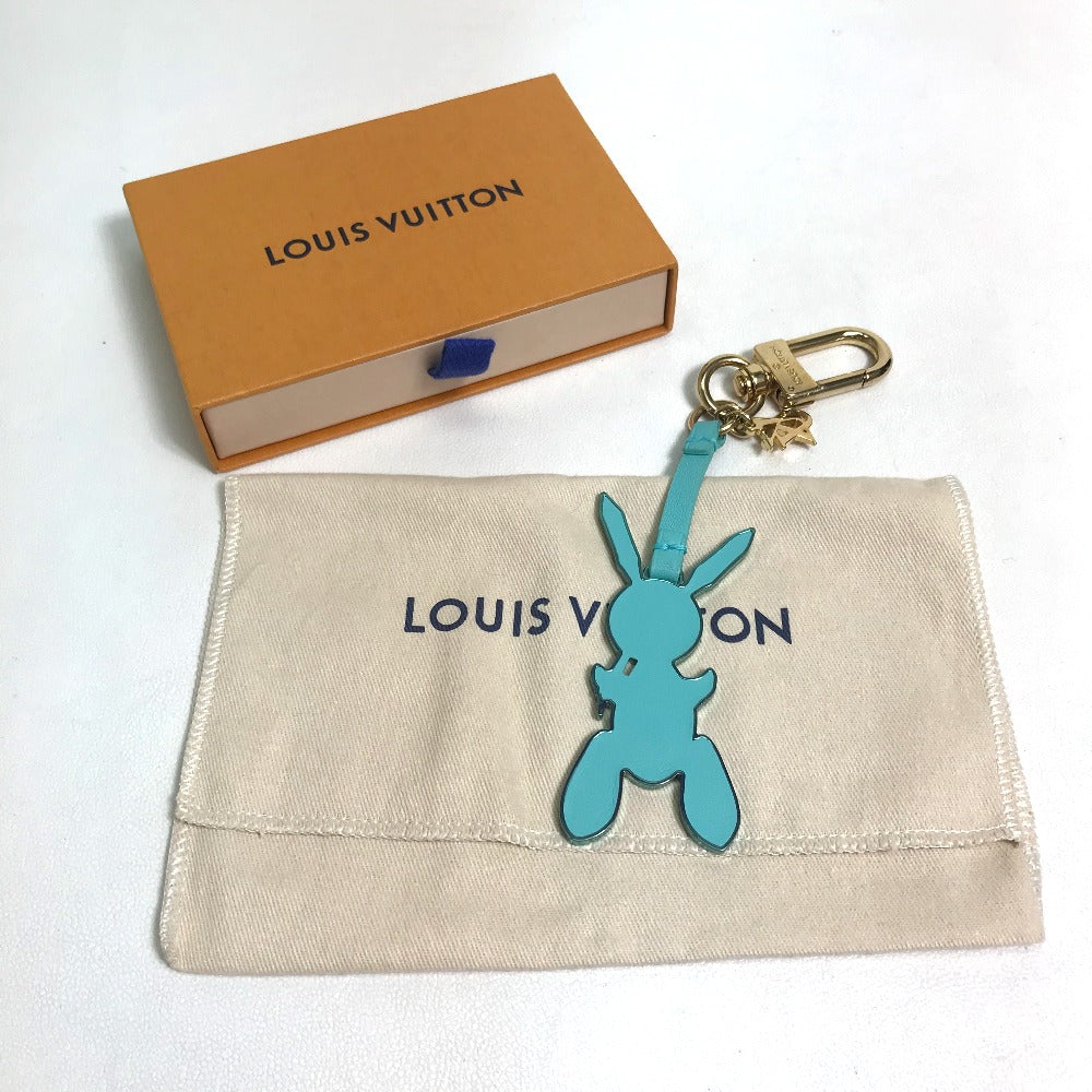 LOUIS VUITTON M62738 Lv Rabbit Jeff Koons Bag Charm Keychain