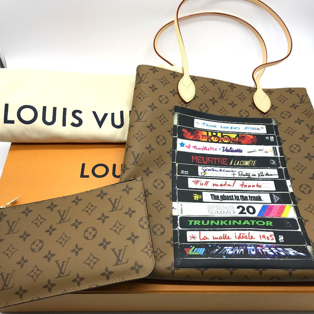 Louis Vuitton LOUIS VUITTON Carry It Monogram Reverse Video Print