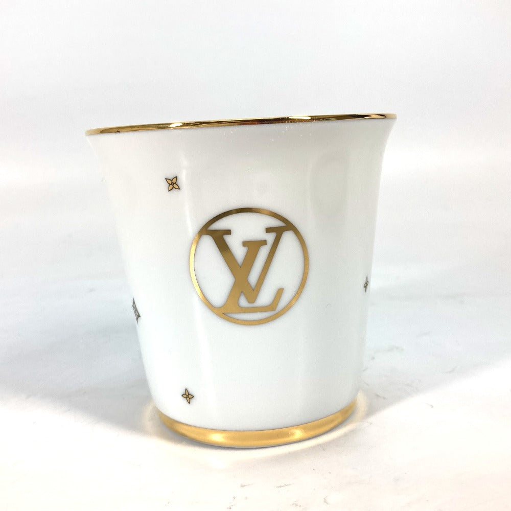 LOUIS VUITTON GI0778 セット 2カップ & 2プレート・ヴィヴィエンヌ ムーン マグカップ 食器 4点セット  お皿 陶器 レディース - brandshop-reference