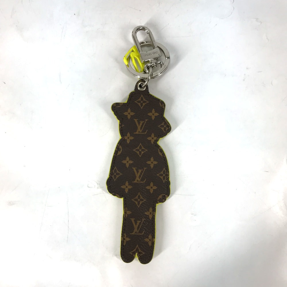 LOUIS VUITTON MP2922 LVフレンズ モノグラム ポルト クレ LVスケアクロウ バッグチャーム キーホルダー レザー メンズ - brandshop-reference