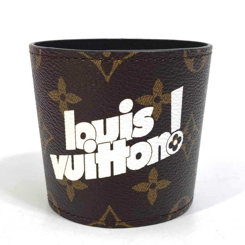 LOUIS VUITTON GI0653 インテリア コップ マグカップ モノグラム カップ ルイ スリーブ付き タンブラー 陶器 ユニセックス - brandshop-reference