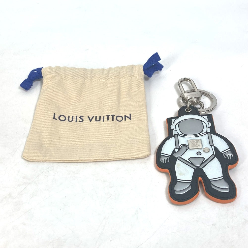 LOUIS VUITTON MP2212 宇宙飛行士 ポルトクレ マスコット スペースマン バッグチャーム キーホルダー レザー メンズ - brandshop-reference