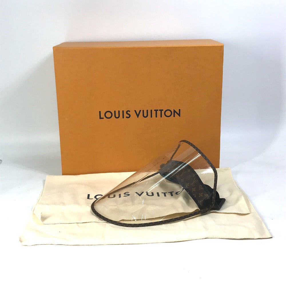 LOUIS VUITTON M76727 モノグラム ビジェール LV シールド 帽子 フェイスシールド サンバイザー モノグラムキャンバス レディース - brandshop-reference