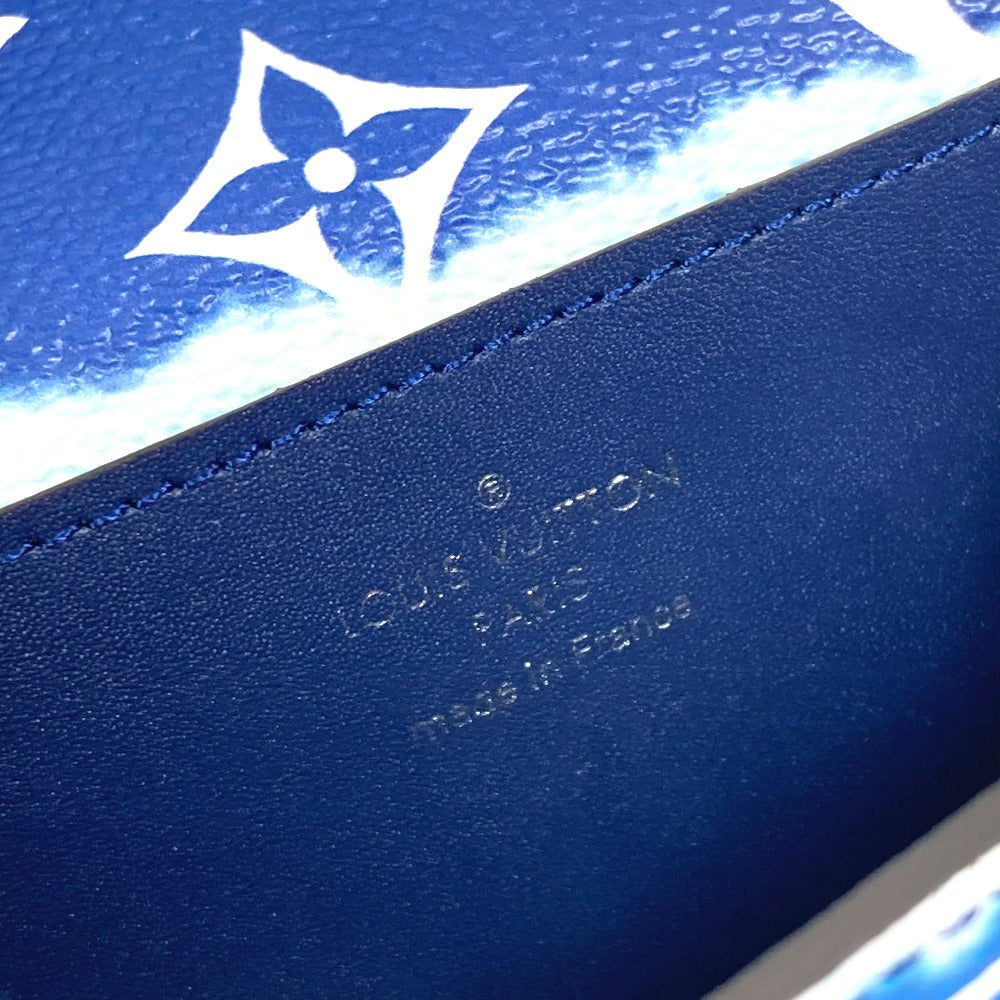 ルイヴィトン LOUIS VUITTON ベルト・デイリー マルチポケット M0253W モノグラムエスカル ベルトバッグ カバン  ウエストバッグ キャンバス ブルー 未使用