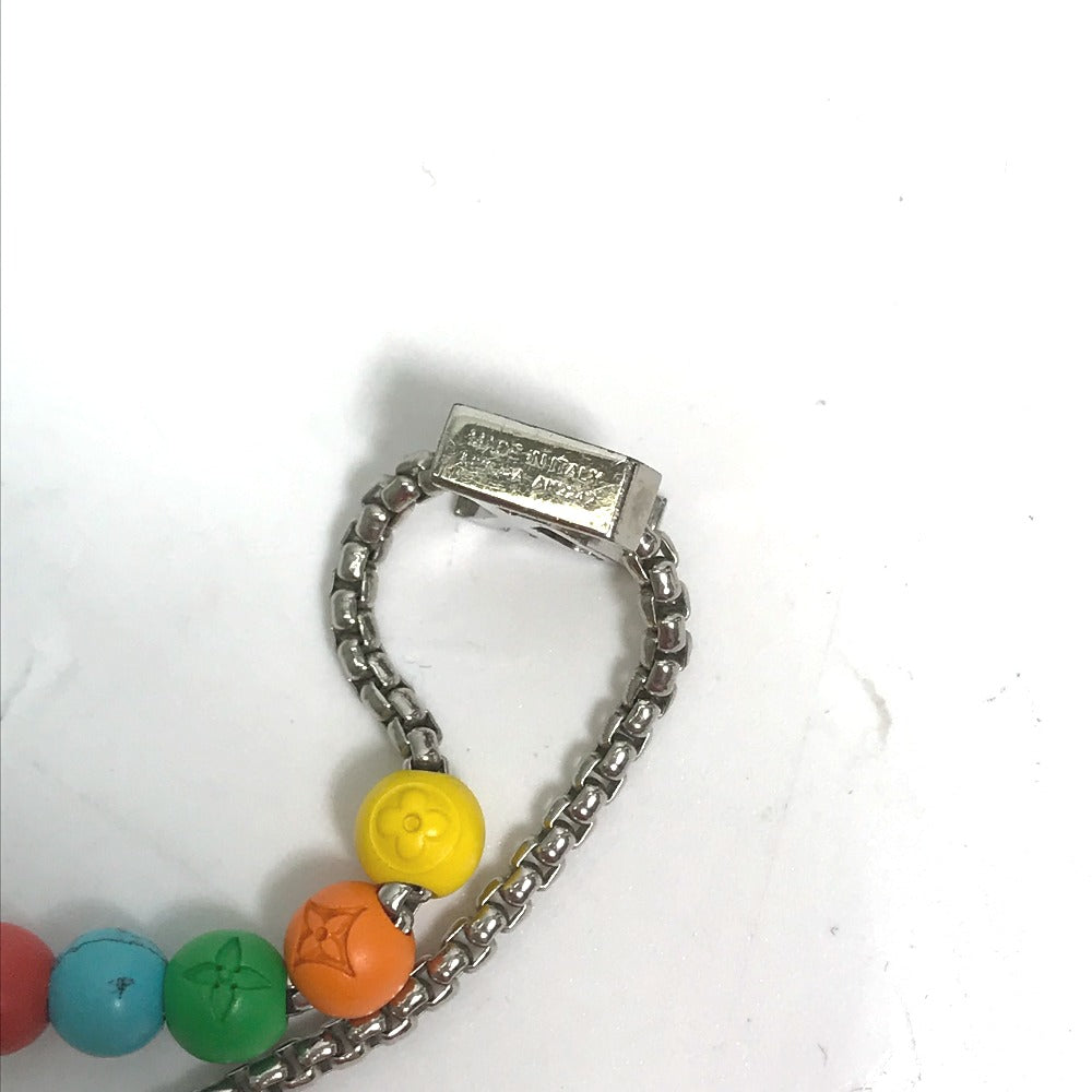 LOUIS VUITTON M0934A ブラスレ・モノグラム ミニ ビーズ チェーン アクセサリー ブレスレット メタル メンズ