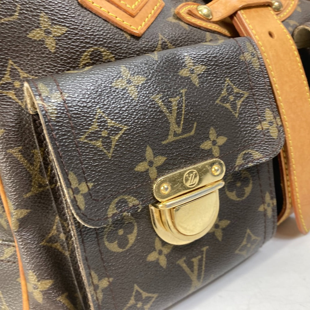 LOUIS VUITTON M40025 モノグラム マンハッタンGM トートバッグ ショルダーバッグ モノグラムキャンバス レディース - brandshop-reference