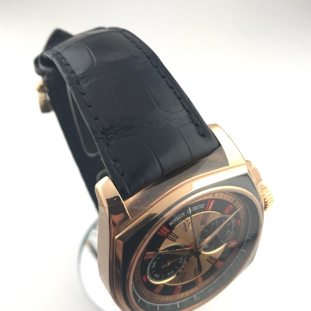 ROGER DUBUIS モネガスク ビッグナンバー 自動巻き クロノ 腕時計 K18 メンズ - brandshop-reference