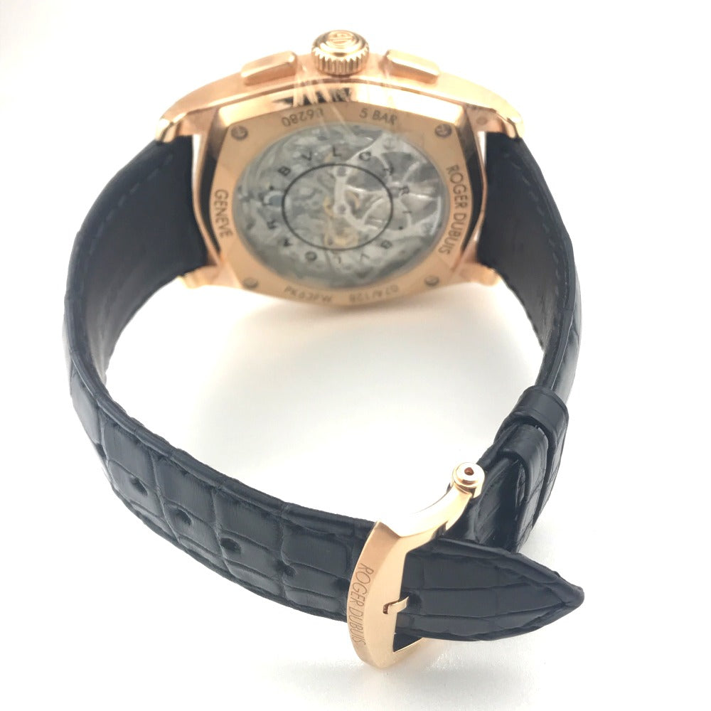 ROGER DUBUIS モネガスク ビッグナンバー 自動巻き クロノ 腕時計 K18 メンズ - brandshop-reference