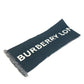BURBERRY 80085081 バイカラー フリンジ スカーフ ロゴ マフラー ウール レディース - brandshop-reference