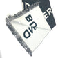BURBERRY 80085081 バイカラー フリンジ スカーフ ロゴ マフラー ウール レディース - brandshop-reference