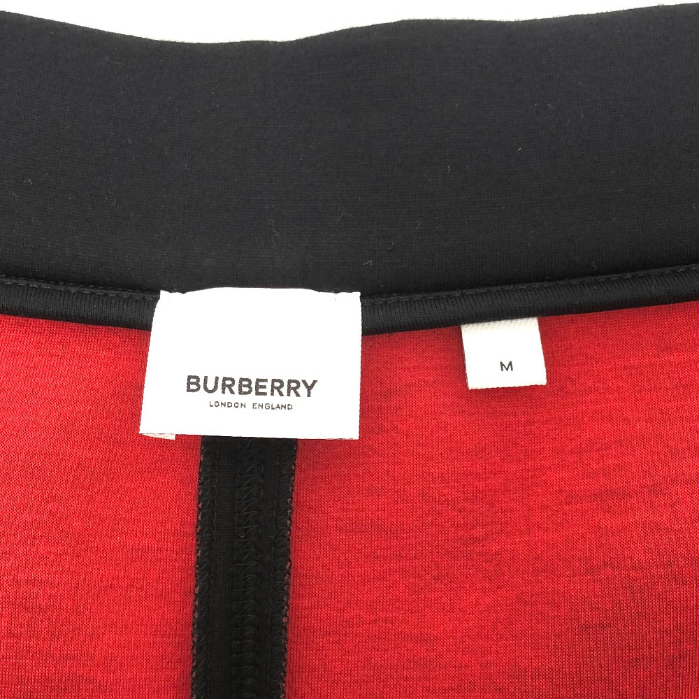 BURBERRY ジップアップ ロゴ バイカラー スカート ポリエステル レディース - brandshop-reference