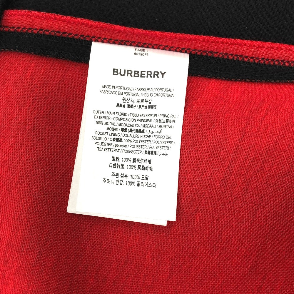 BURBERRY ジップアップ ロゴ バイカラー スカート ポリエステル レディース - brandshop-reference