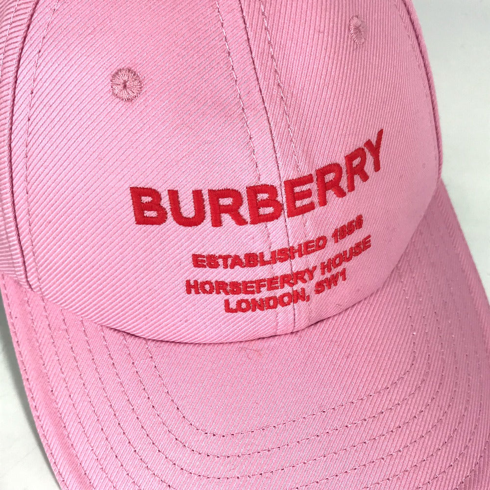 BURBERRY 8048725 ロゴ 帽子 キャップ帽 ベースボール キャップ コットン レディース - brandshop-reference