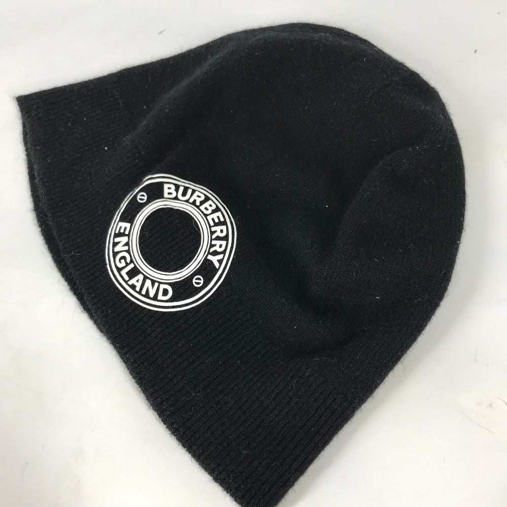 BURBERRY 8045083 ロゴ グラフィック ビーニー 帽子 ニット帽 ニットキャップ ニット帽 カシミヤ レディース - brandshop-reference