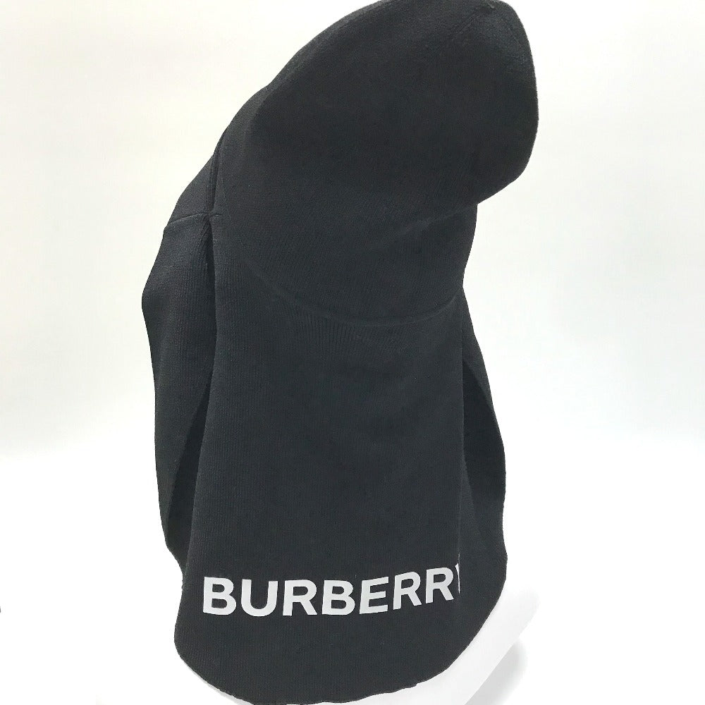 BURBERRY 8009983 ハット帽 帽子 バケットハット ボブハット ロゴ バイカラー ニット ハット ビスコース レディース - brandshop-reference