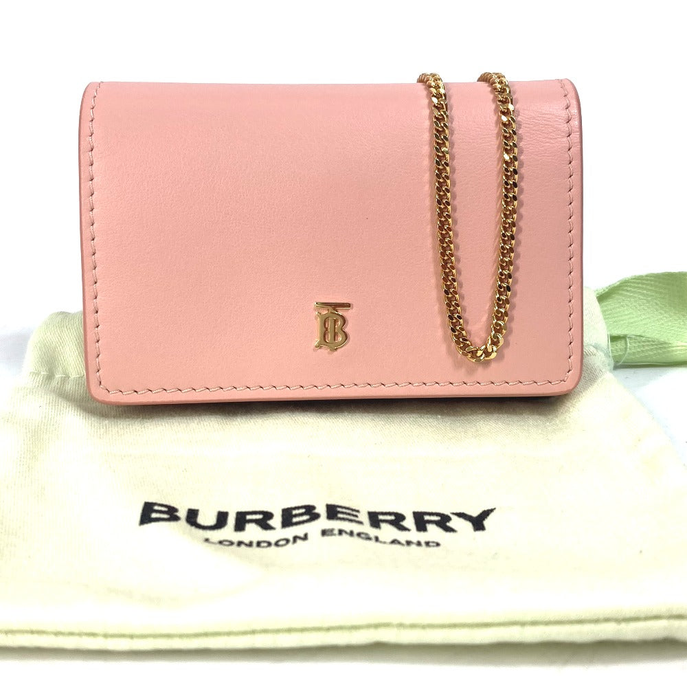 BURBERRY TB チェーン ミニウォレット ショルダーバッグ ポシェット