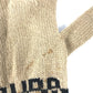 BURBERRY バイカラー ロゴ グローブ 手袋 ウール レディース - brandshop-reference