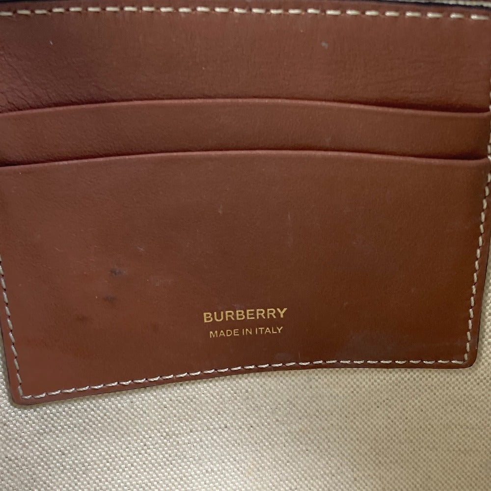 BURBERRY 鞄 TB総柄 クラッチバッグ ファスナージップ クラッチバッグ PVC/レザー メンズ - brandshop-reference