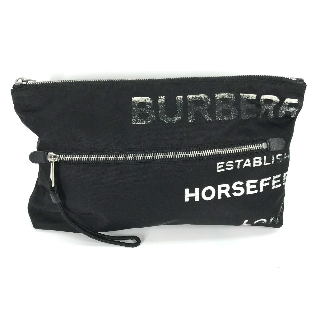 BURBERRY 8014756 ホースフェリー HORSEFERRY カバン ポーチ クラッチバッグ ナイロン メンズ |  brandshop-reference