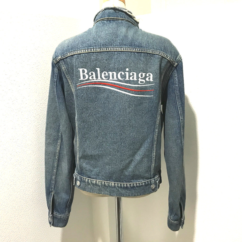 Jaket jeans sale balenciaga