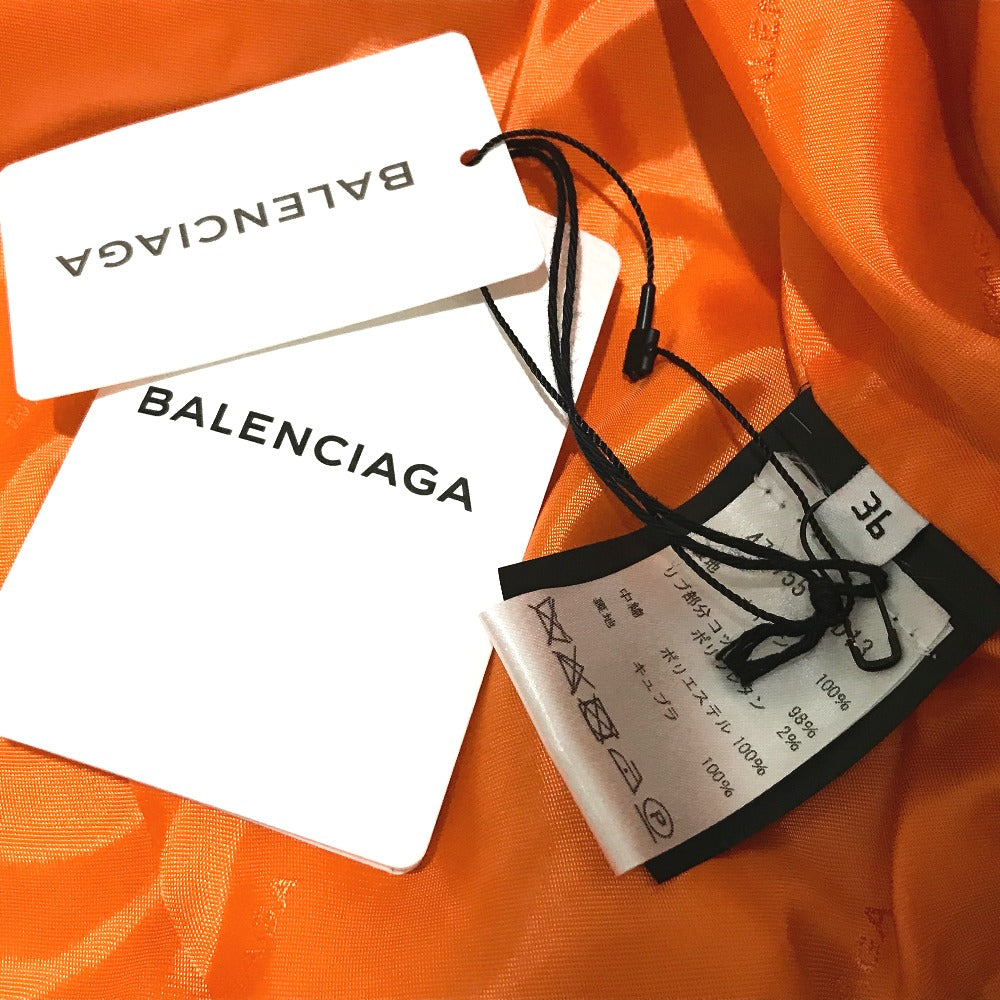 BALENCIAGA 479755 カラースカーフ クロップドジャケット ボンバージャケット ジャケット ナイロン レディース - brandshop-reference