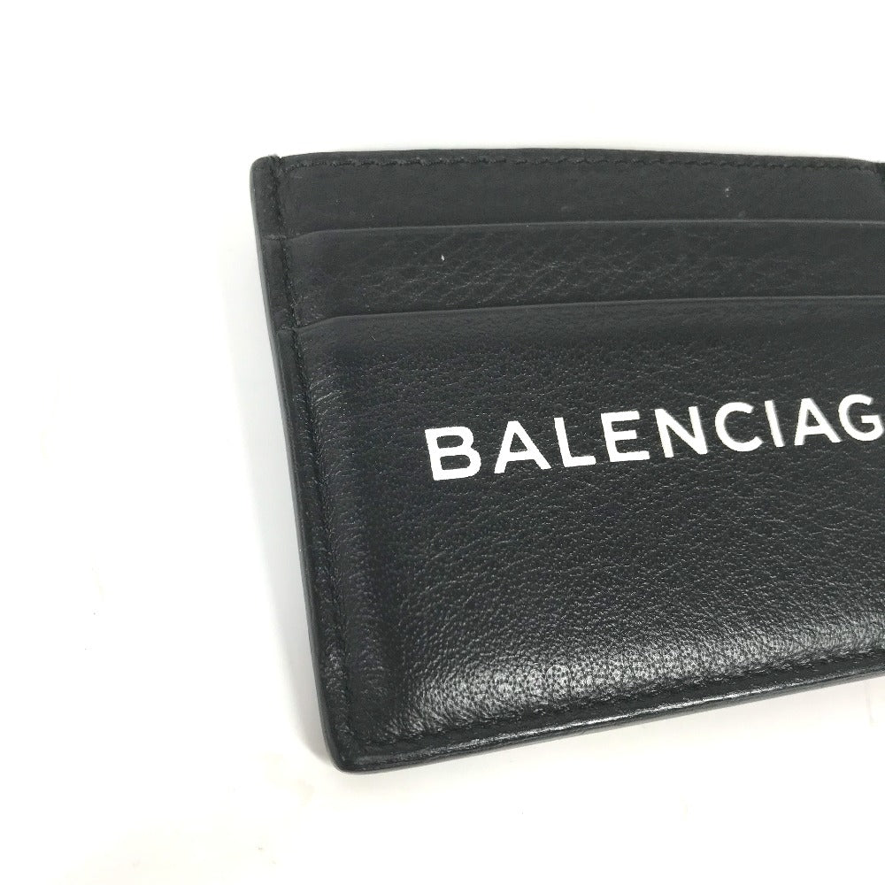 BALENCIAGA 490620 名刺入れ パスケース ロゴ バイカラー カードケース レザー レディース - brandshop-reference