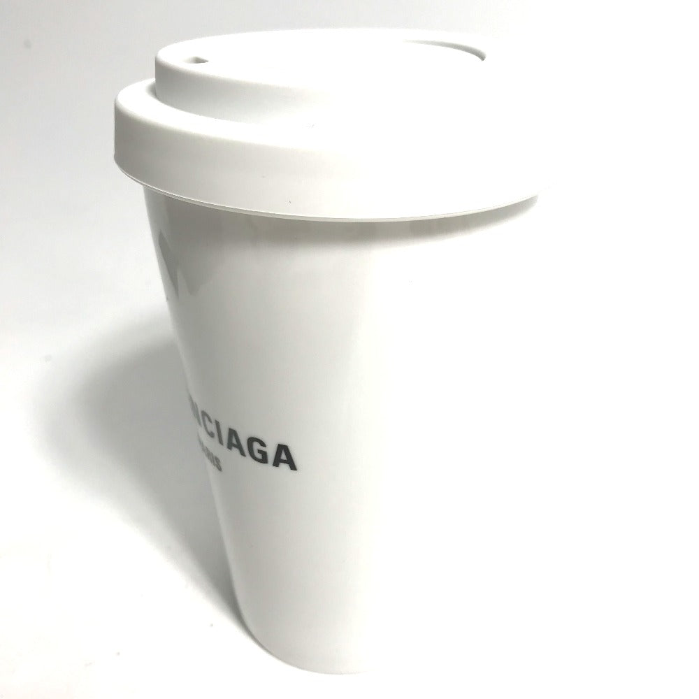 BALENCIAGA 666275 ロゴ コップ カップ 蓋付き 食器 タンブラー 陶器 レディース - brandshop-reference