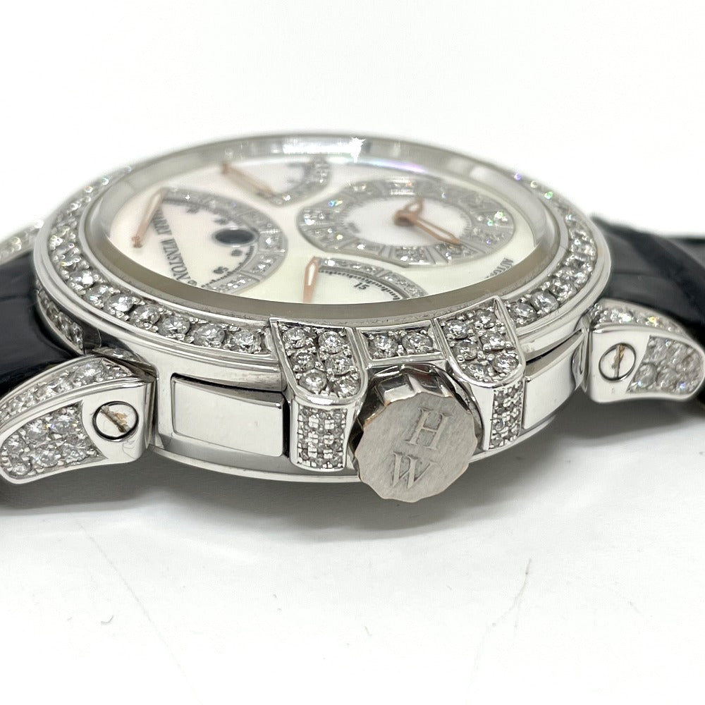 HARRY WINSTON MCRA44W オーシャンクロノ トリプル レトログラード 自動巻き 腕時計 K18WG メンズ - brandshop-reference