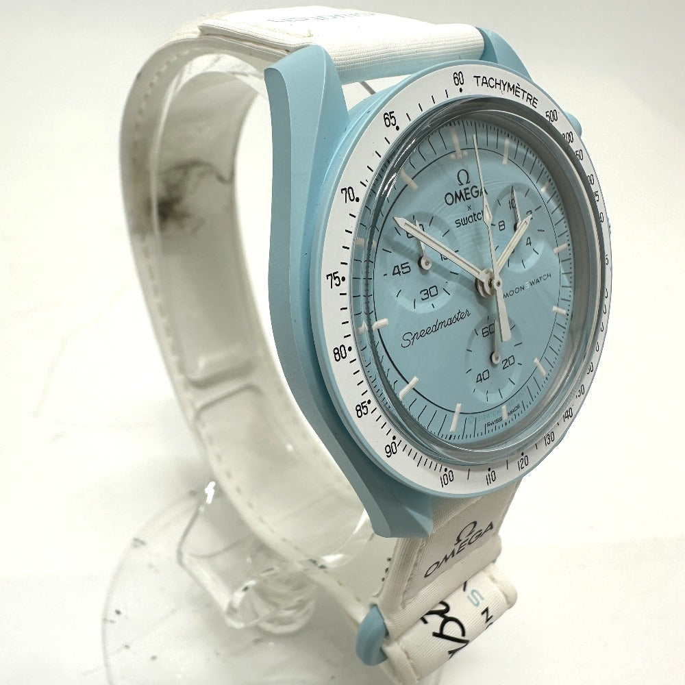 Swatch S033L100 OMEGA×Swatch ウラヌス 天王星 クロノグラフ クォーツ 腕時計 セラミック メンズ - brandshop-reference