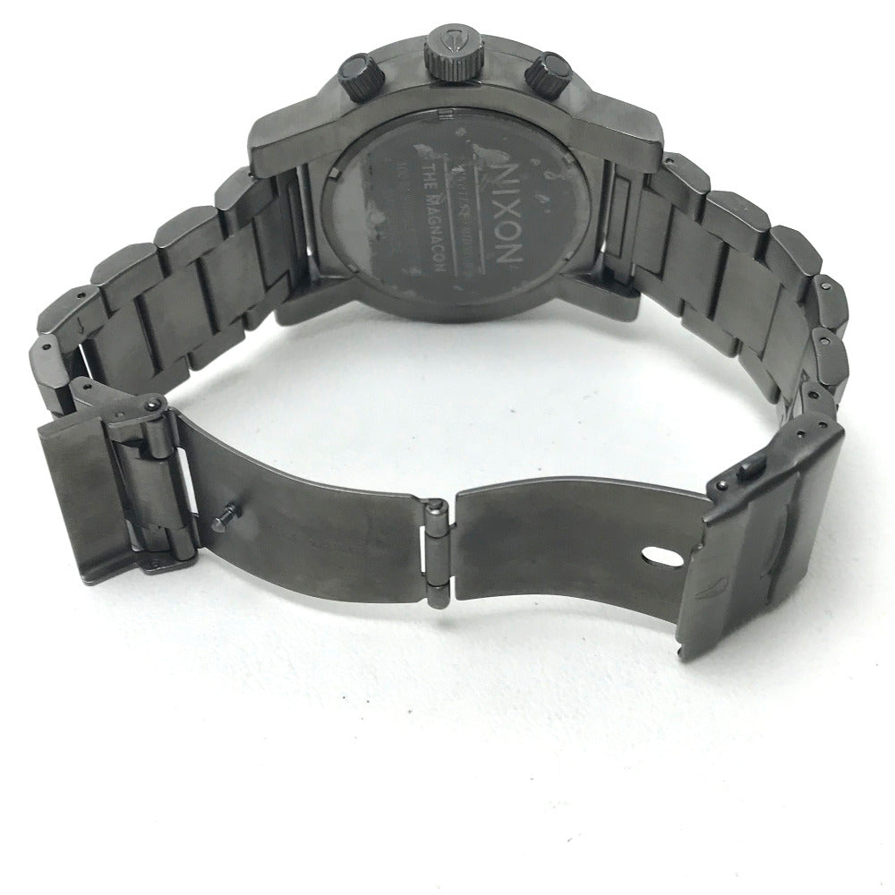 NIXON NA154632 マグナコン クオーツ 腕時計 SS メンズ - brandshop-reference