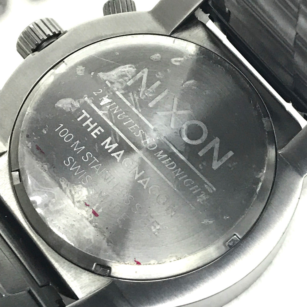 NIXON NA154632 マグナコン クオーツ 腕時計 SS メンズ | brandshop ...