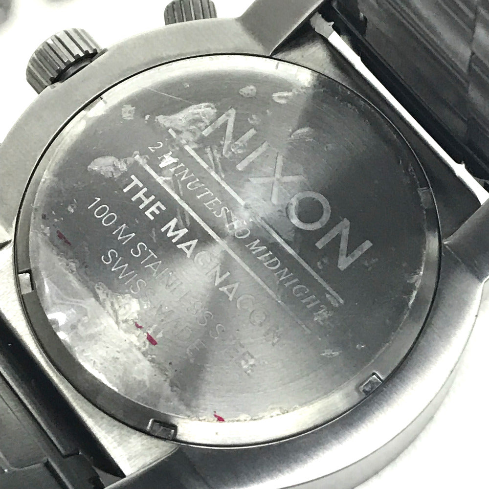 NIXON NA154632 マグナコン クオーツ 腕時計 SS メンズ - brandshop-reference