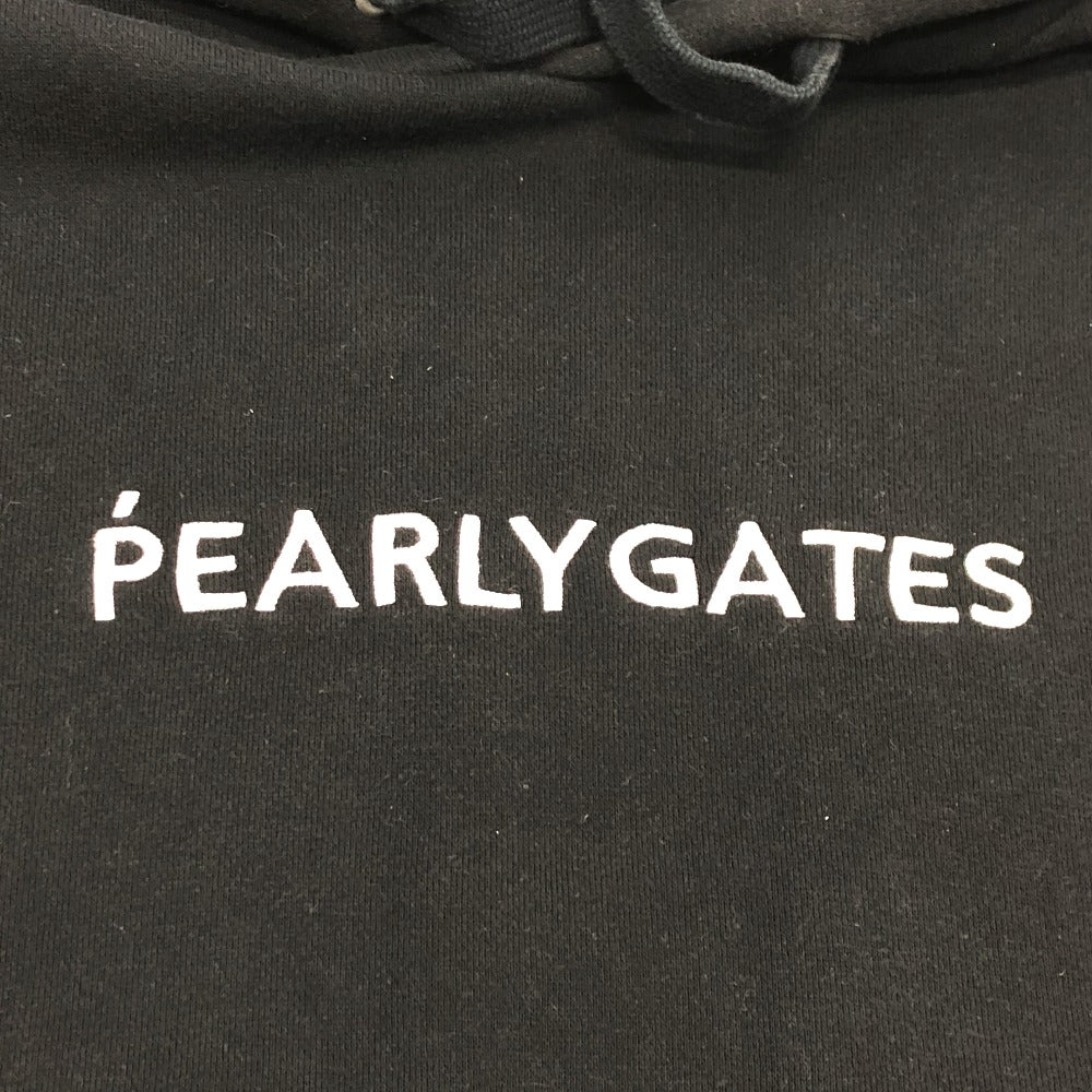 PEARLY GATES ロゴ フーディ パーカー コットン メンズ - brandshop-reference