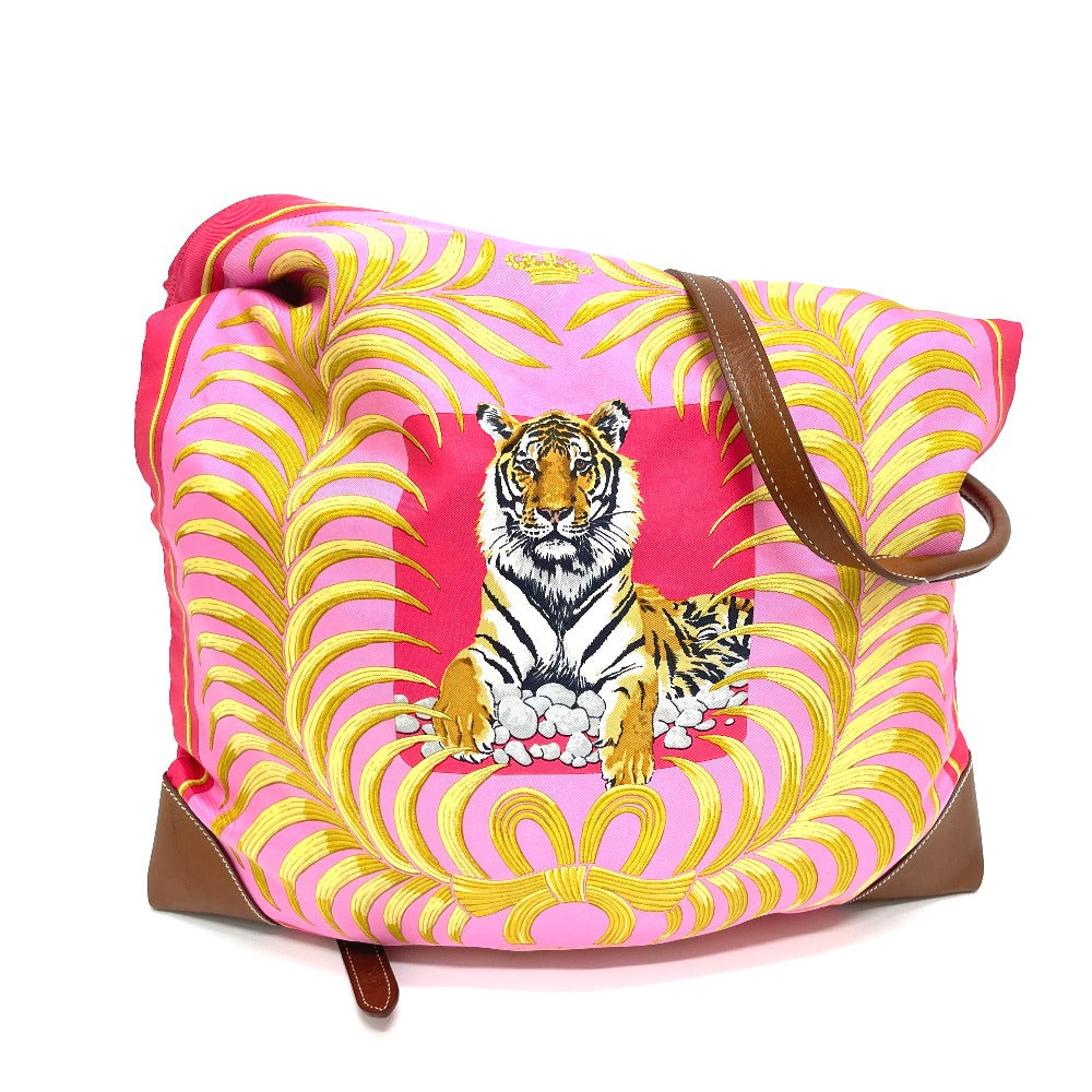 HERMES Silk City Tigre Royale Bag 685553