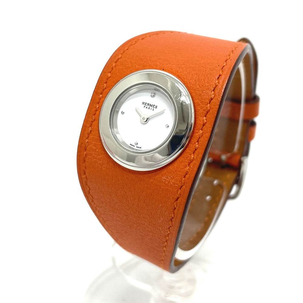 HERMES FG2.110 フォーブル マンシェット クオーツ 腕時計 SS レディース - brandshop-reference