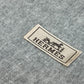 HERMES H391632T 02 ロゴ 王者の虎 スカーフ ロイヤル刺繍 タイガー アニマル フリンジ マフラー カシミヤ メンズ - brandshop-reference