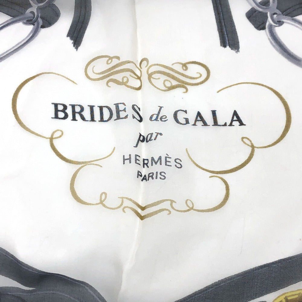 HERMES Brides de Gala  ブリッド・ドゥ・ガラ シルク シフォン スカーフ シルク レディース - brandshop-reference