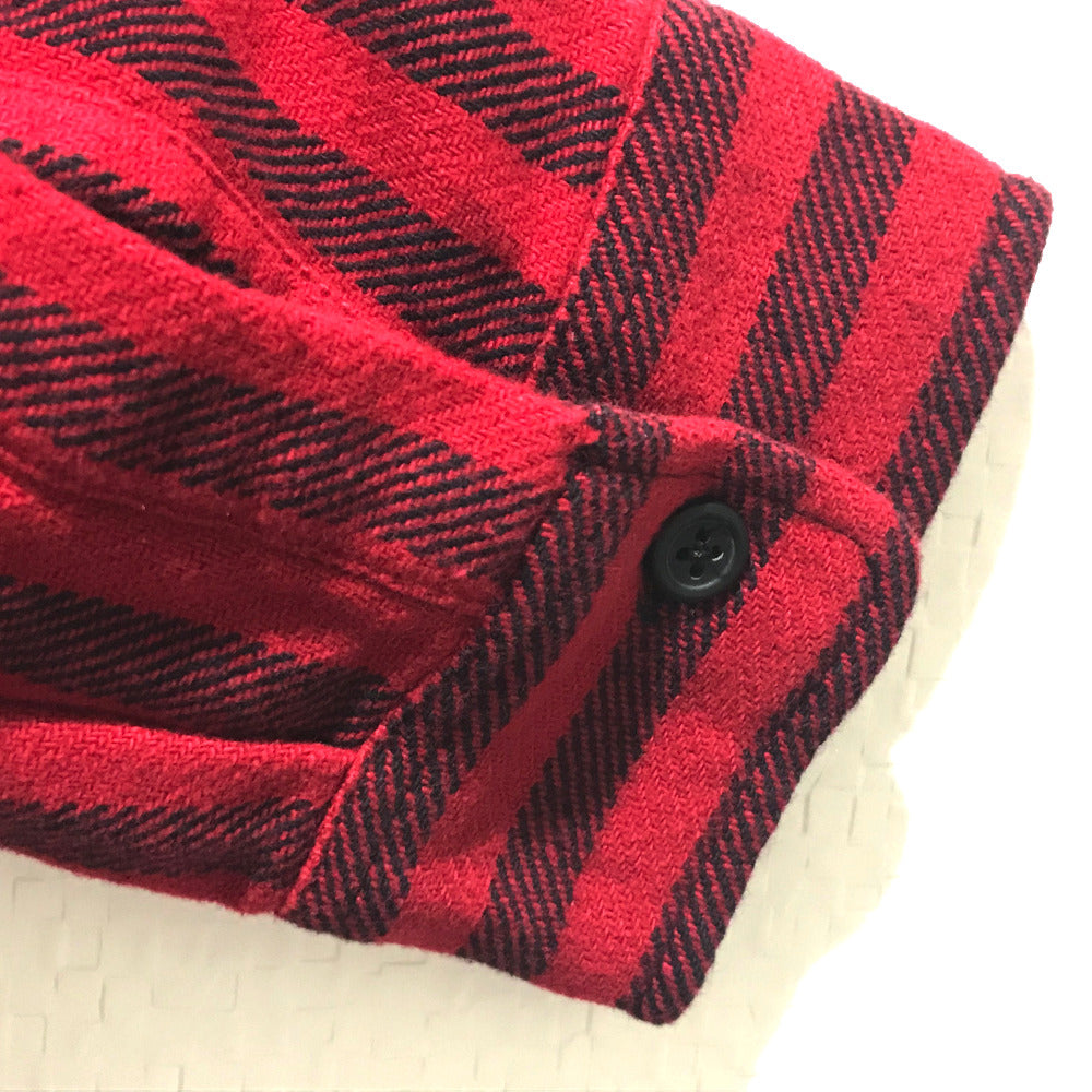 Supreme フランネルシャツ 18FW Stripe Heavyweight Flannel Shirt