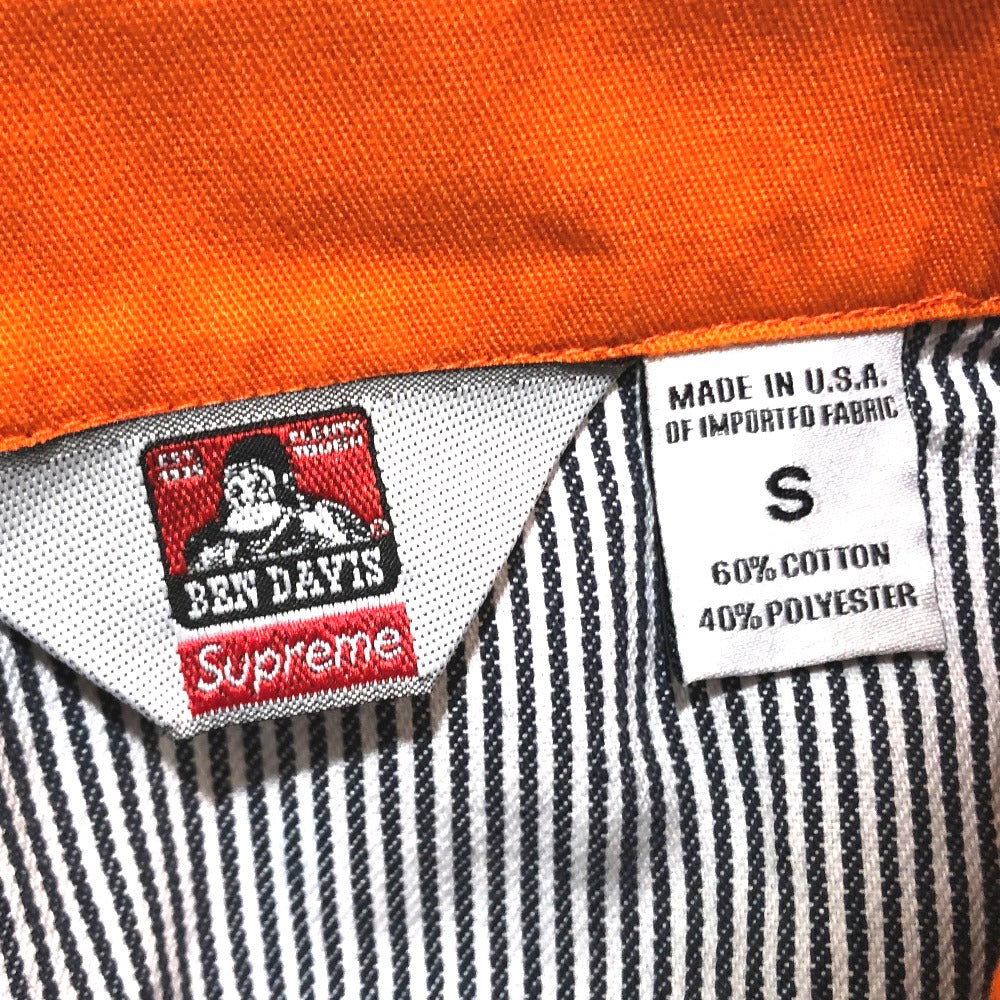 Supreme 19AW Half Zip Work Shirt Ben Davis ベンデイビス ヒッコリーストライプ 半袖シャツ - brandshop-reference
