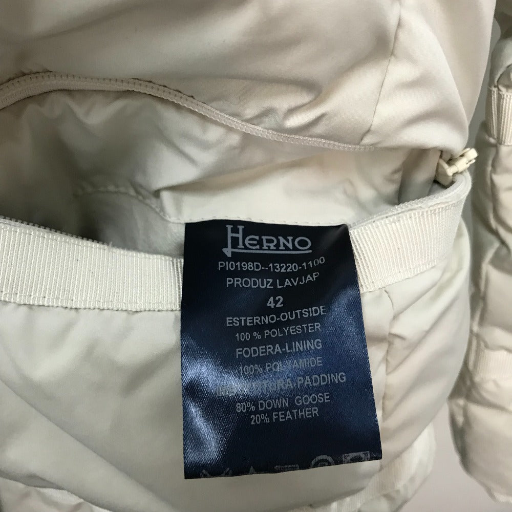 Herno PI0198D アウター アパレル フード付き ダウンジャケット ポリエステル レディース - brandshop-reference