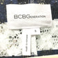 BCBGeneration 刺繍レース スケルトン ボーダー ロングコート レース レディース - brandshop-reference
