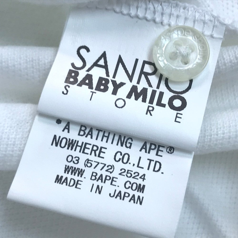 A BATHING APE BAPE(ベイプ) マイロ×キティ サンリオコラボ ポロシャツ コットン メンズ - brandshop-reference