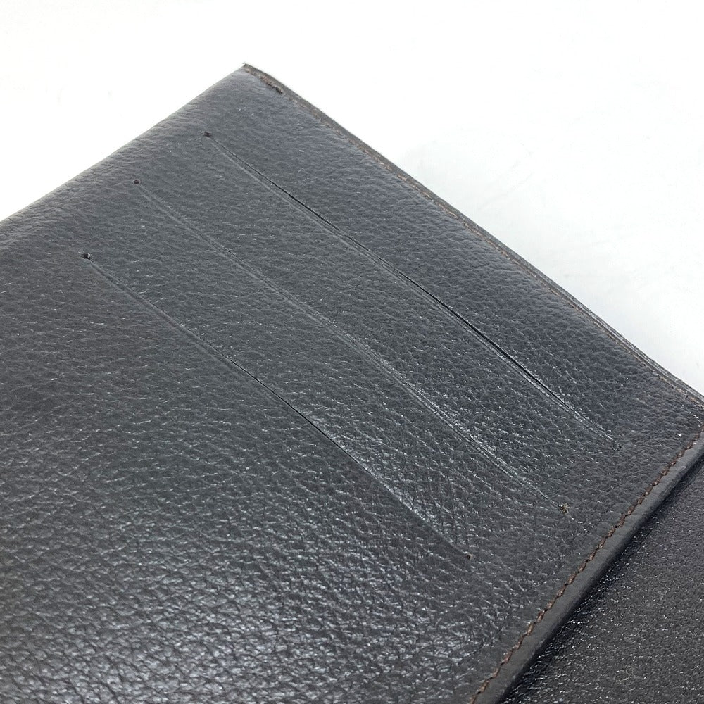 Dunhill 文房具/筆記用具 総柄 ロンドン地図 ノートカバー レザー