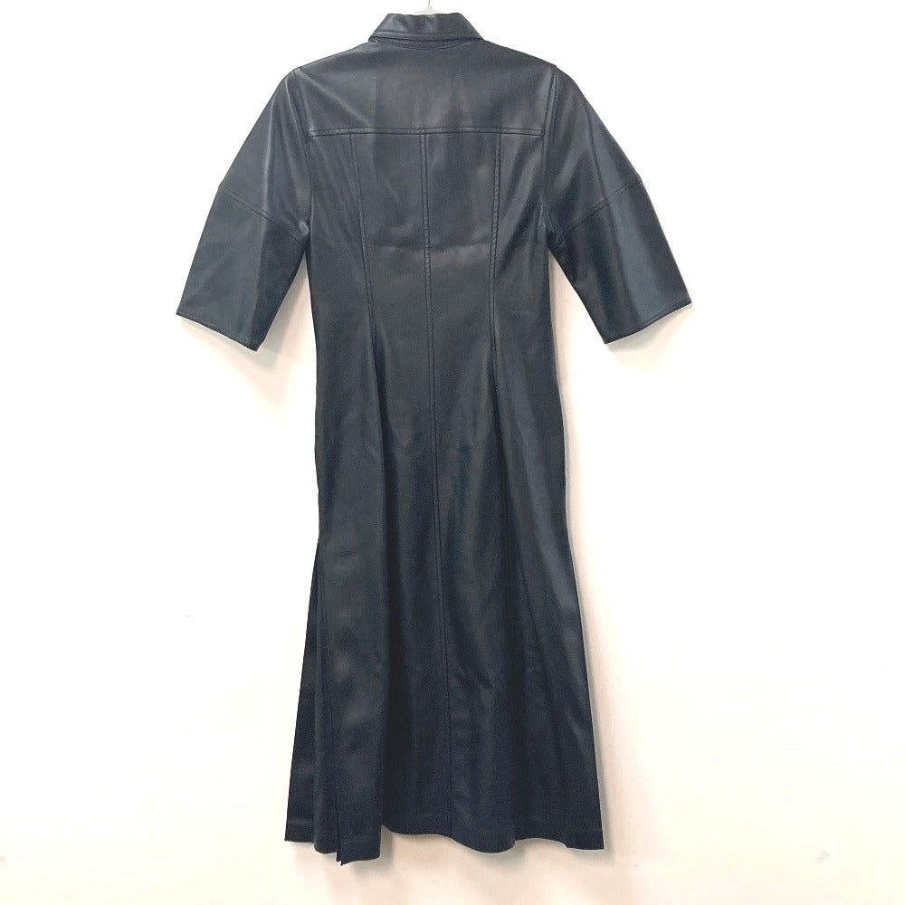 IRENE 22A85004 半袖 アパレル ドレス Faux Leather Shirt Dress ...
