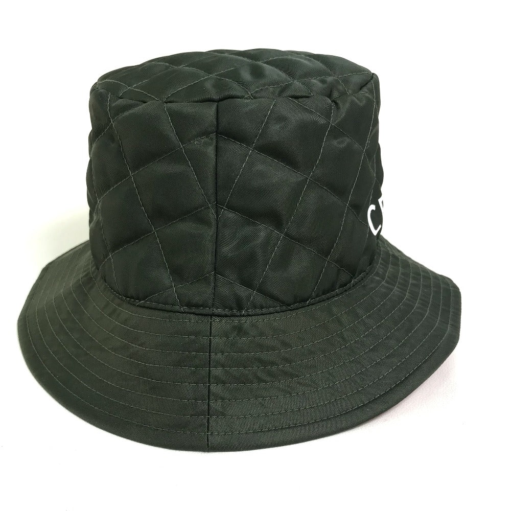 CELINE 2AUB8930C キルティング ロゴ 帽子 バケット ハット ナイロン レディース - brandshop-reference